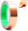 Copper Foil Tape with Conductive Adhesive for Guitar and EMI Shielding, Slug Repellent, Crafts, Electrical Repairs (1" x 36ft)