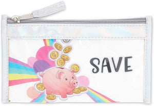 Kids Coin Purse Set, Money Saving Pouches (8.2 x 4.7 Inches, 3 Pack)