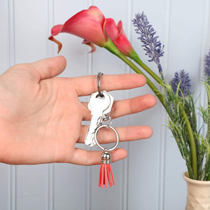 Leather Tassel Keychain Kit with Swivel Hooks and Key Rings (25 Colors, 150 Pieces)