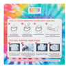 2 lbs Soda Ash Tie Dye Kit for DIY T-Shirts with Portable Container, Kids Arts and Craft Supplies (3.75 x 6 In)