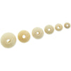 Round Wooden Beads for Crafts and Jewelry Making (6 Sizes, 700 Pieces)