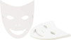 Bright Creations 8.7" x 10" Blank DIY Paper Masquerade Mask with Elastic Band for Costume Party (48 Pack, White)