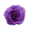 75 Pack Purple Flowers for Crafts, 2 Inch Stemless Silk Cloth Roses for Bridal Shower, Wedding Receptions, Faux Bouquets