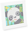 Panda 5D Diamond Painting Kits with Frame, DIY Arts and Crafts Home Wall Decor for Kids, 6" x 6"