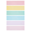 300 Pack Pastel Ruled Sentence Building Word Strips for School, Kids and Classrooms (6 Colors 3x12 In)