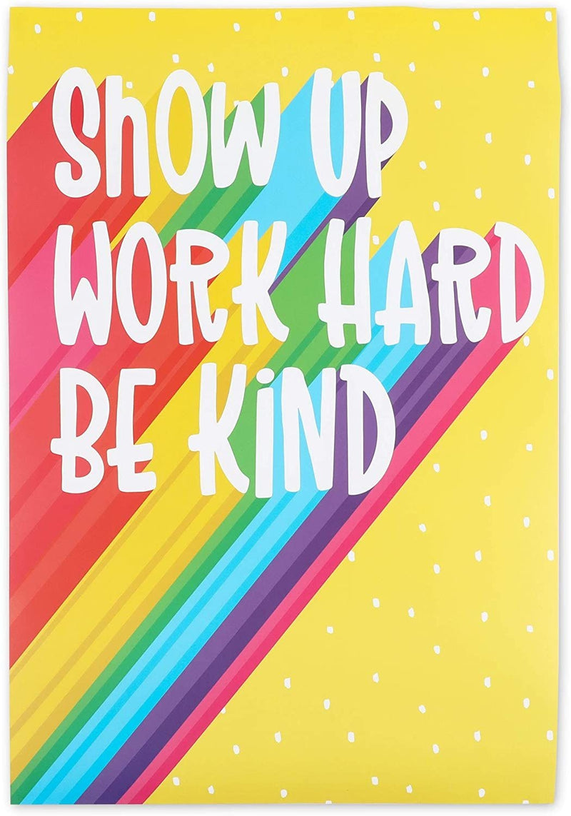 Kindness Posters for Classroom with Quotes, Teacher Supplies (13 x 19 In, 20 Pack)