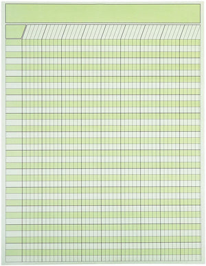 Vertical Incentive Chart for Classroom, Kids Rewards for Chores (17 x 22, 16 Sheets)