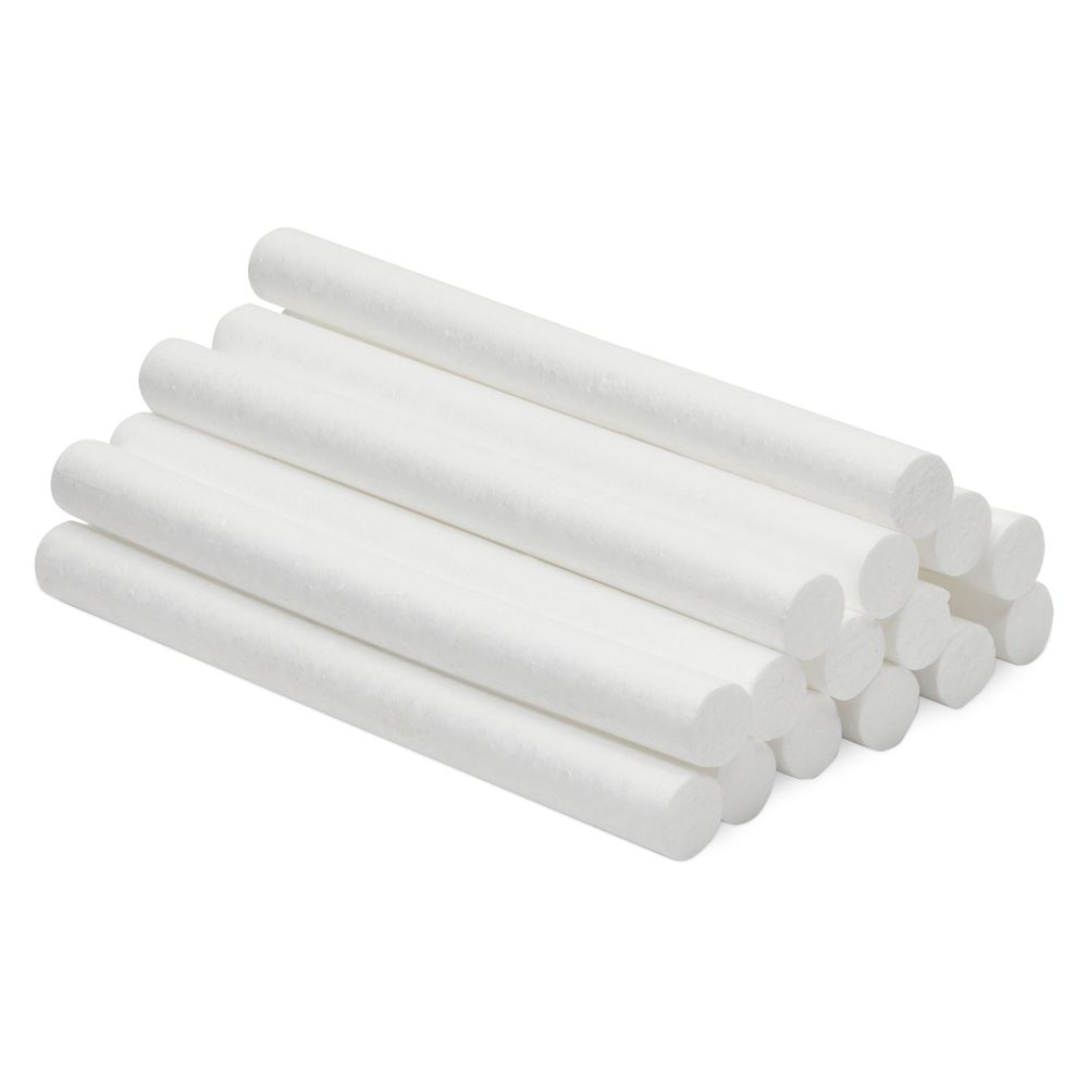Bright Creations Foam Cylinders, Arts and Crafts Supplies (0.9 x 10 in,  15-Pack)