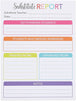Substitute Teacher Notepad, Lesson Planner, Behavior Pads (7.5 x 10 In, 3 Pack)