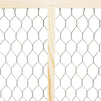 Bright Creations Unfinished Wood Window Frame with Chicken Wire Mesh (12 x 16 in, 2 Pack)