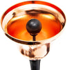 Bright Creations Hand Bell, Call Bell for Signaling Assistance (3x5 Inch, Rose Gold)