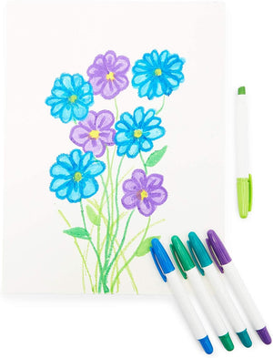 24 Pcs Washable Tempera Paint Sticks for Kids, 24 Colors