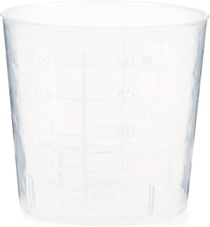 Epoxy Resin Cups Set of 2pcs 3.4oz Measuring Cups, 20pcs 2oz Small Cups,50pcs Mixing Cups with Sticks, Dropping Pipette, Tweezers and Finger Cots