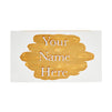 20 Pack Clear Acrylic Seating Place Cards for Wedding Guest Names Table Setting, Dinner Food Party Decor, 3.5 x 2 in
