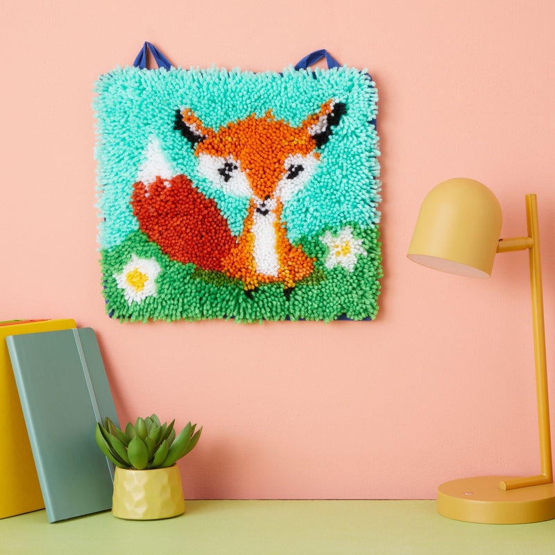 Mini Fox Latch Hook Rug Kit For Kids Crafts, Adults, and Beginners, DI –  BrightCreationsOfficial