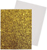 Chunky Gold Glitter Paper Sheets for Crafts (11 x 8.75 in, 30 Pack)