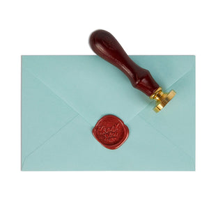Wax Seal Thank You Stamp for Letters (1 x 3.5 Inches)